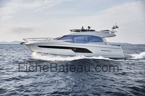 Prestige 520 Flybridge fiche technique et avis